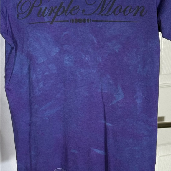 Spell Unique Custom Tie Dye Purple Moon T-Shirt Size X Small - Picture 6 of 9